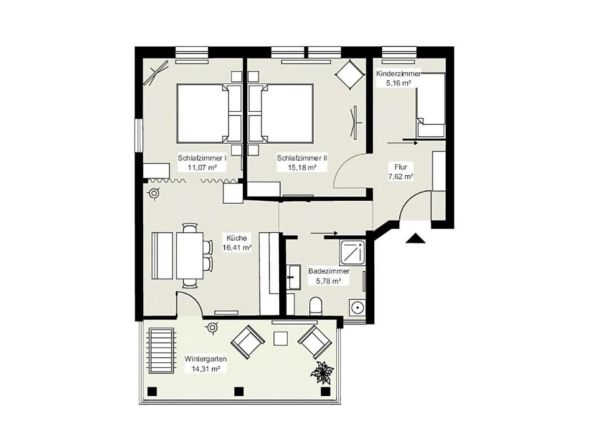 Bunter Hund Apartments - Zentrales Apartment, Parkplatz, Wintergarten, Kinderzimmer Ротенбург-на-Таубере Экстерьер фото